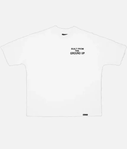 Nvlty Built From The Ground Up T Shirt White (1)