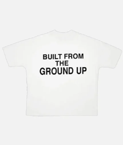 Nvlty Built From The Ground Up T Shirt White (2)