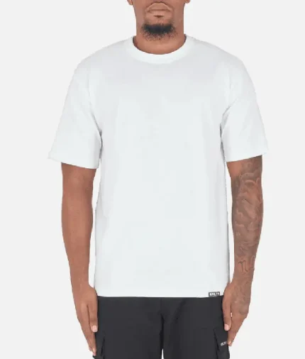 Nvlty Heavyweight Essential T Shirt White (2)