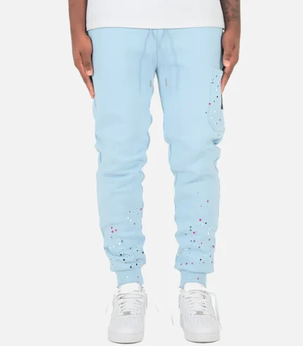 Nvlty Paint Tracksuit Baby Blue (1)