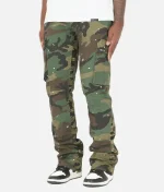 Nvlty Vintage Flare Cargos Camo Paint (1)